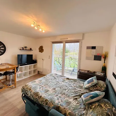 La Charpak Terrasse Apartment Reims